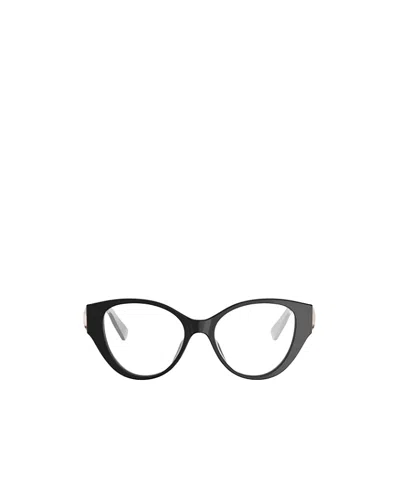 Bvlgari Bulgari Cat-eye Glasses In Black