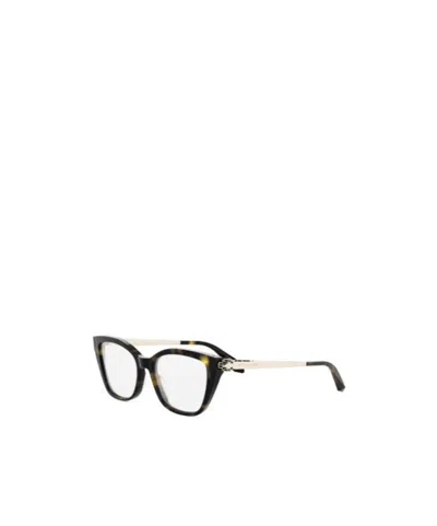 Bvlgari Bulgari Cat-eye Glasses In Black