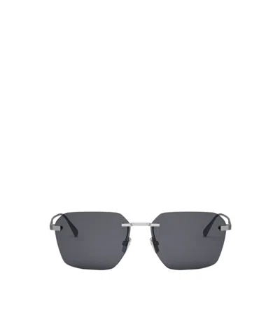 Bvlgari Bulgari Geometric Frame Sunglasses In Black