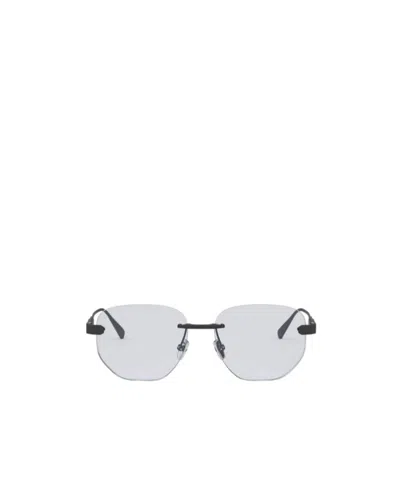 Bvlgari Bulgari Geometric-frame Glasses In Gold
