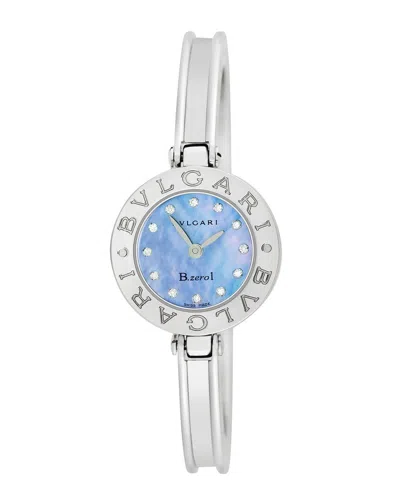 Pre-owned Bvlgari Bulgari Ladies B Zero 1 Diamond Watch, Circa 2000's (authentic Pre-loved)