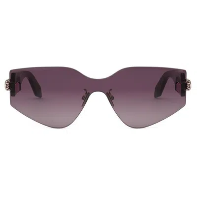 Bvlgari Bulgari Mask Frame Sunglasses In Purple
