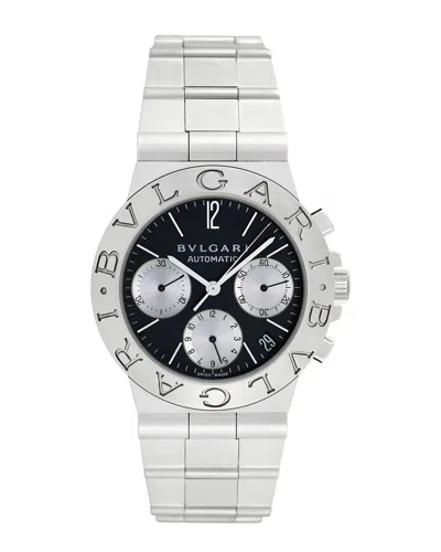 Bvlgari Bulgari Men's Diagono Watch, Circa 2000s (authentic ) In White