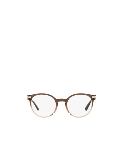 Bvlgari Bulgari Pantos Frame Glasses In White