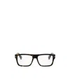 Bvlgari Bulgari Rectangular Frame Glasses In Black