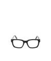 Bvlgari Bulgari Rectangular Frame Glasses In Black