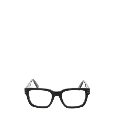 Bvlgari Bulgari Rectangular Frame Glasses In Black