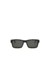 Bvlgari Bulgari Rectangular Frame Sunglasses In Black