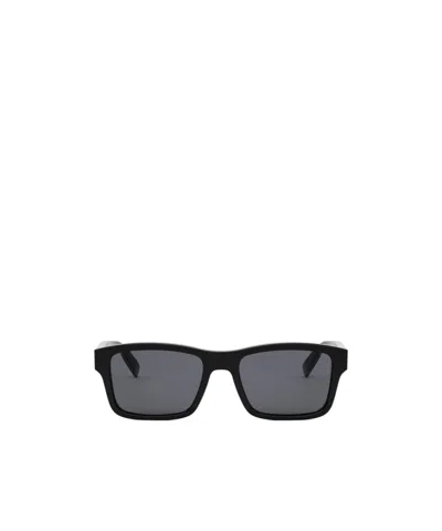 Bvlgari Bulgari Rectangular Frame Sunglasses In Gray