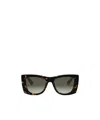 Bvlgari Bulgari Roma Butterfly Frame Sunglasses In Gray