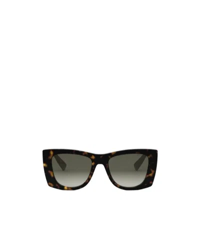 Bvlgari Bulgari Roma Butterfly Frame Sunglasses In Black