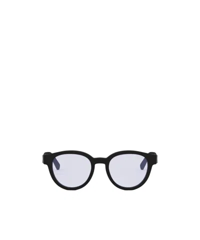 Bvlgari Bulgari Round Frame Glasses In White