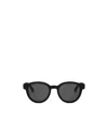 Bvlgari Bulgari Round Frame Sunglasses In Black