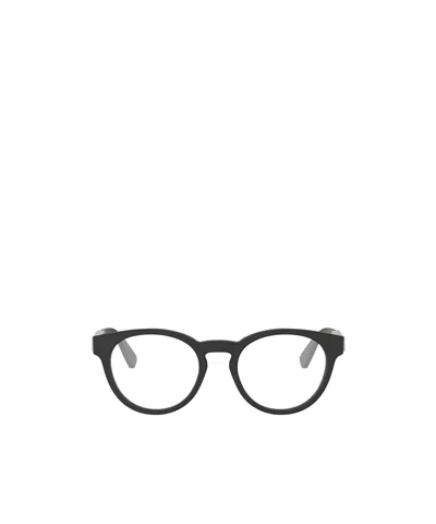 Bvlgari Bulgari Round-frame Glasses In Black