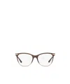 Bvlgari Bulgari Square Frame Glasses In Brown