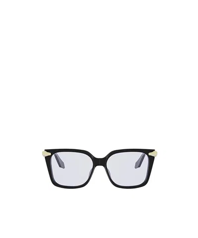 Bvlgari Bulgari Square Frame Glasses In Black