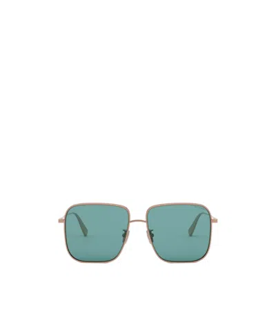 Bvlgari Bulgari Square Frame Sunglasses In Green