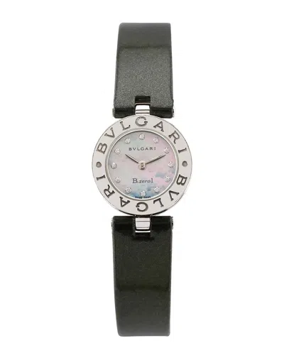 Bvlgari Bulgari Women's B Zero 1 Diamond Watch In Black