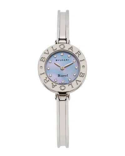 Pre-owned Bvlgari Bulgari Women's B Zero 1 Diamond Watch, Circa 2000's (authentic Pre-loved)