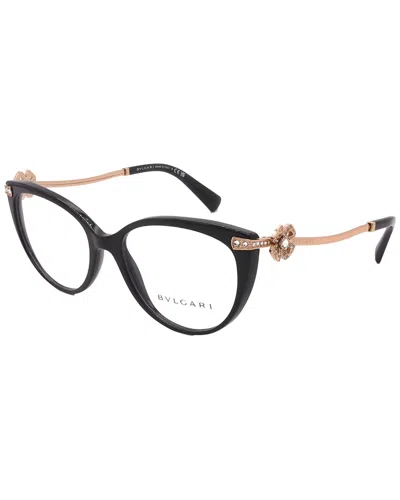 Bvlgari Bulgari Women's Bv406b 54mm Optical Frames In Black