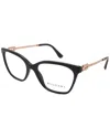 Bvlgari Bulgari Women's Bv4207 53mm Optical Frames In Black