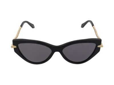 Bvlgari Bv40001i Cat-eye Sunglasses In Black