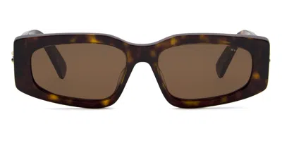 Bvlgari Bv40014i 52e Occhiali Da Sole Marroni Per Donna In Brown