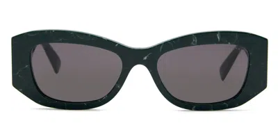 Bvlgari Bv40037i 98a Occhiali Da Sole Verdi Per Donna In Green