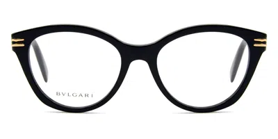 Bvlgari Bv50023i 001 Occhiali Da Vista Neri Per Donna (solo Montatura) In Black