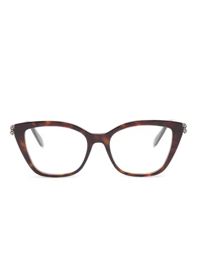 Bvlgari Bv50055i Glasses In Brown