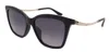 Bvlgari Bv8257f-501/t3-56-17-145 In Black