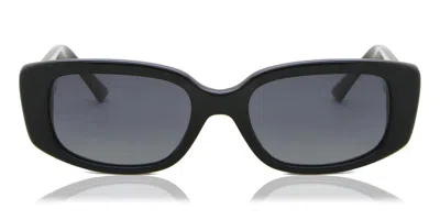 Bvlgari Bv8259 Polarized 501/t3 Women's Sunglasses Black Size 53