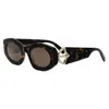 Bvlgari Bulgari Oval Frame Sunglasses