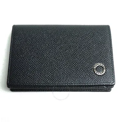 Bvlgari Man Business Card Holder In Black