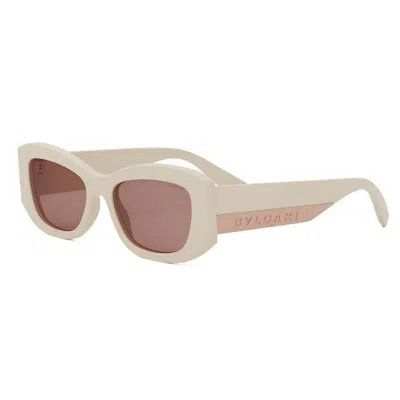 Bvlgari Full Frame Sunglasses In Neutral