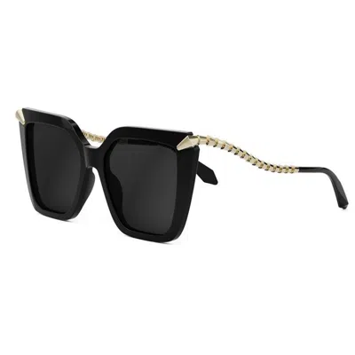 Bvlgari Serpenti Butterfly Sunglasses In Black