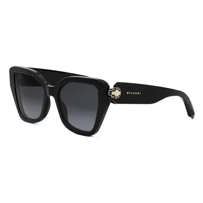 Bvlgari Serpenti Bv40033i 01b In Black/gray Gradient