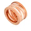 Bvlgari B.zero 1 18kt Rose Gold And White Ring In Pink/white/rose Gold Tone/gold Tone