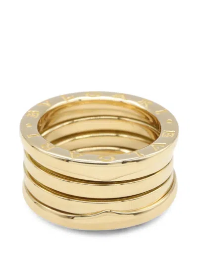 Pre-owned Bvlgari B-zero1 4-band Ring In Gold
