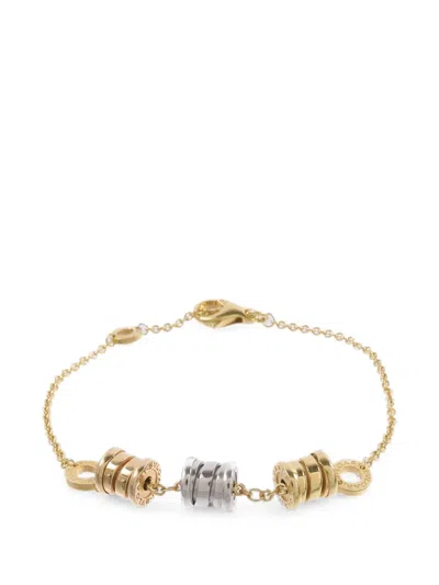 Pre-owned Bvlgari B.zero1 Bracelet In Gold