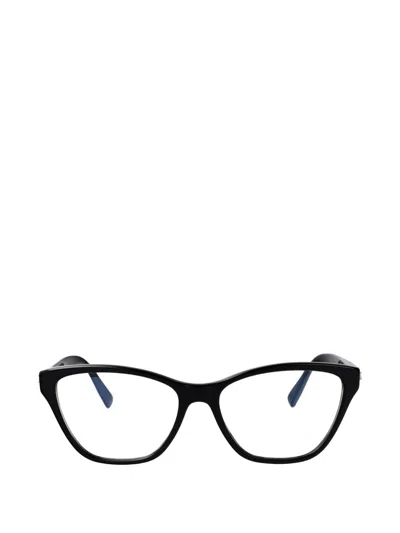 Bvlgari B.zero1 Cat-eye Frame Glasses In Black