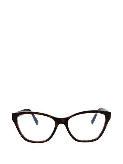 Bvlgari B.zero1 Cat-eye Glasses In Brown