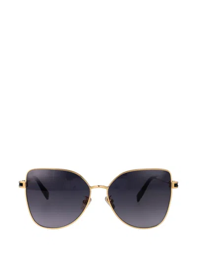Bvlgari B.zero1 Cat-eye Sunglasses In Gold
