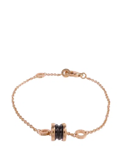 Pre-owned Bvlgari B.zero1 Ceramic Bracelet In Pink
