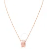Bvlgari B.zero1 Design Legend 18k Pink Gold Necklace