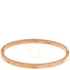 Bvlgari B.zero1 Essential 18 Kt Rose Gold Bangle Bracelet