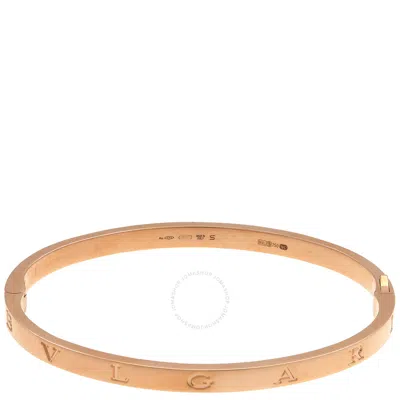 Bvlgari B.zero1 Essential 18 Kt Rose Gold Bangle Bracelet