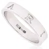 Bvlgari B.zero1 Essential 18 Kt White Gold Band Ring