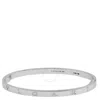 Bvlgari B.zero1 Essential 18 Kt White Gold Bangle Bracelet