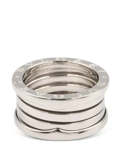 Pre-owned Bvlgari B-zero1 Five-band Ring In Silver